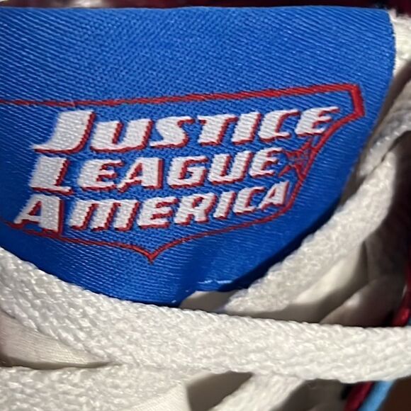 🔥🔥 Converse All Star High Top Men 7 / Women 9 Justice League DC Comics Shoes - Picture 5 of 12